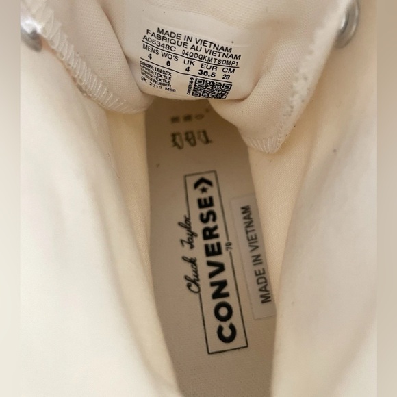 Converse Chuck 70 De Luxe Heel Platform Shoes - Picture 9 of 12